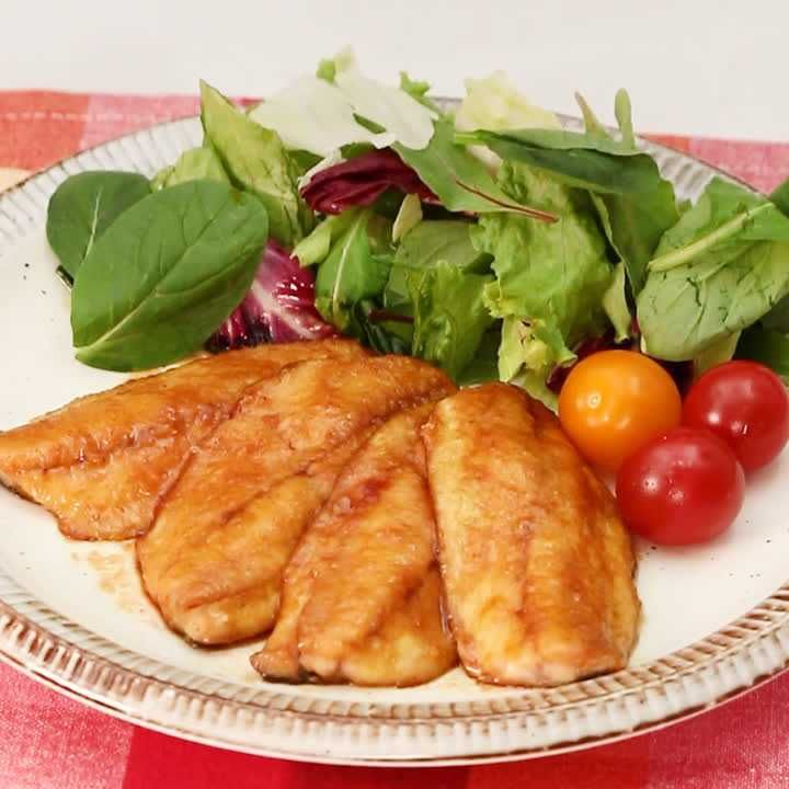 アジのカレー蒲焼き