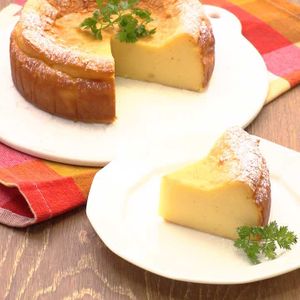 「さつまいもの濃厚チーズケーキ」のレシピ動画