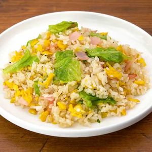 「レタスチャーハン」のレシピ動画
