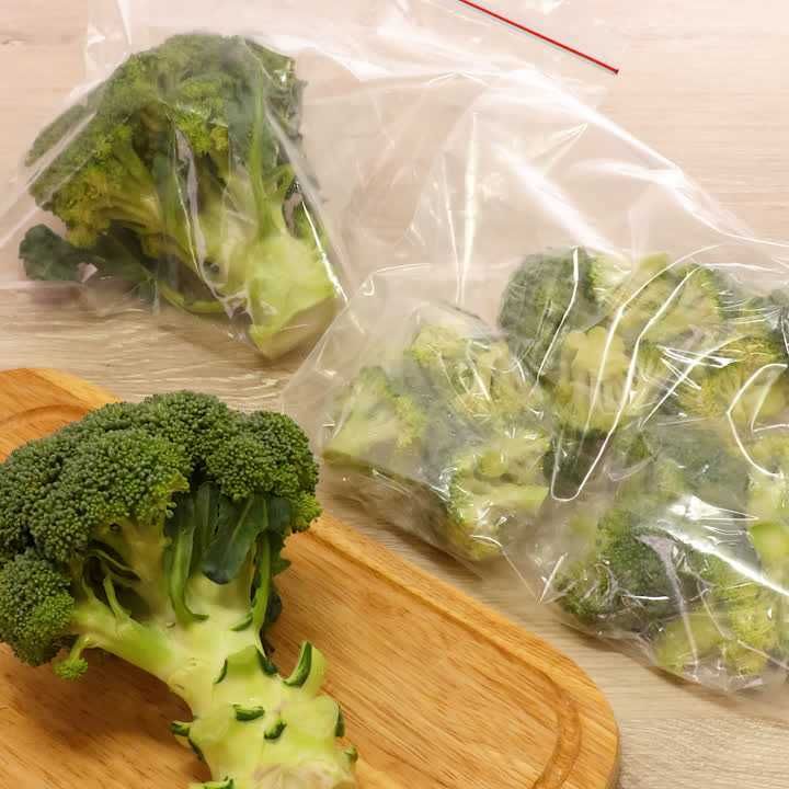 ブロッコリーの保存方法