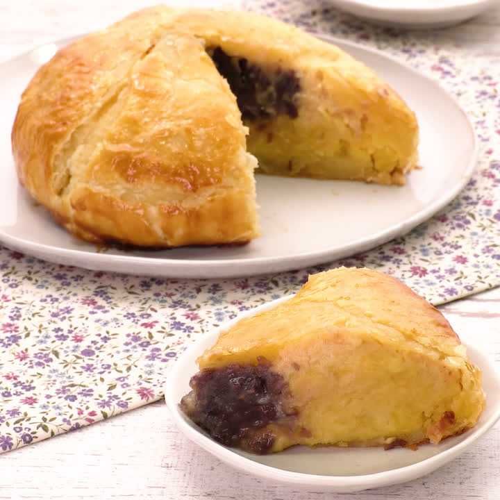 さつまいものドームパイケーキ