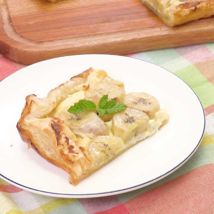 バナナチーズパイ