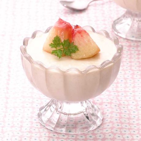 ミキサーで簡単 桃のムースのレシピ動画 作り方 Delish Kitchen