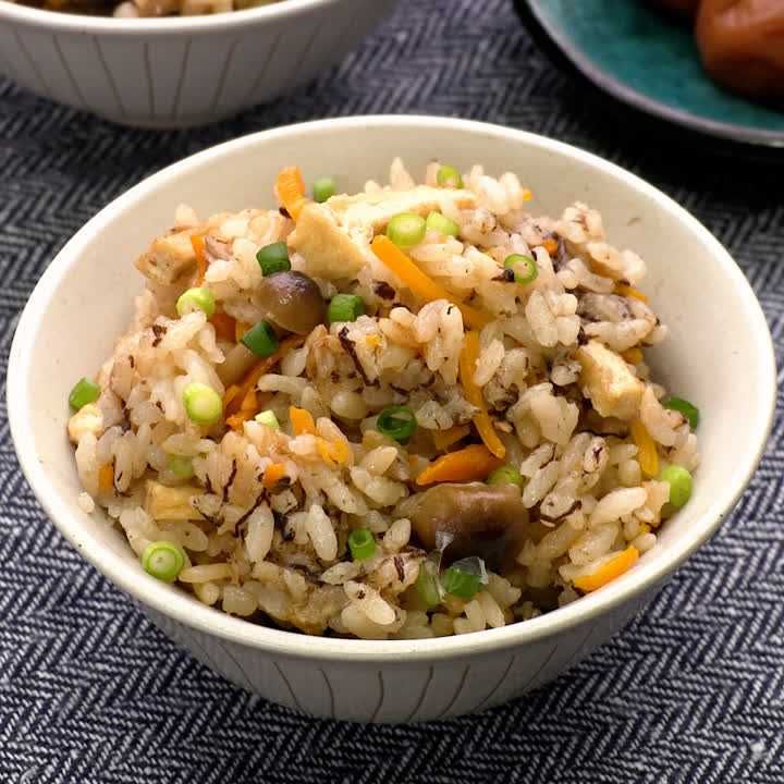もずくの炊き込みご飯