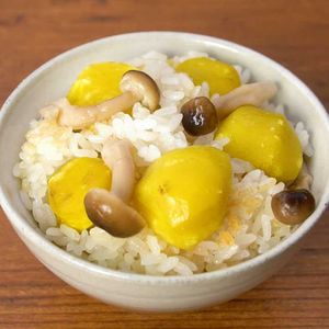 「炊飯器で栗おこわ」のレシピ動画