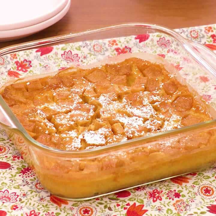 キャラメルりんごクラフティ