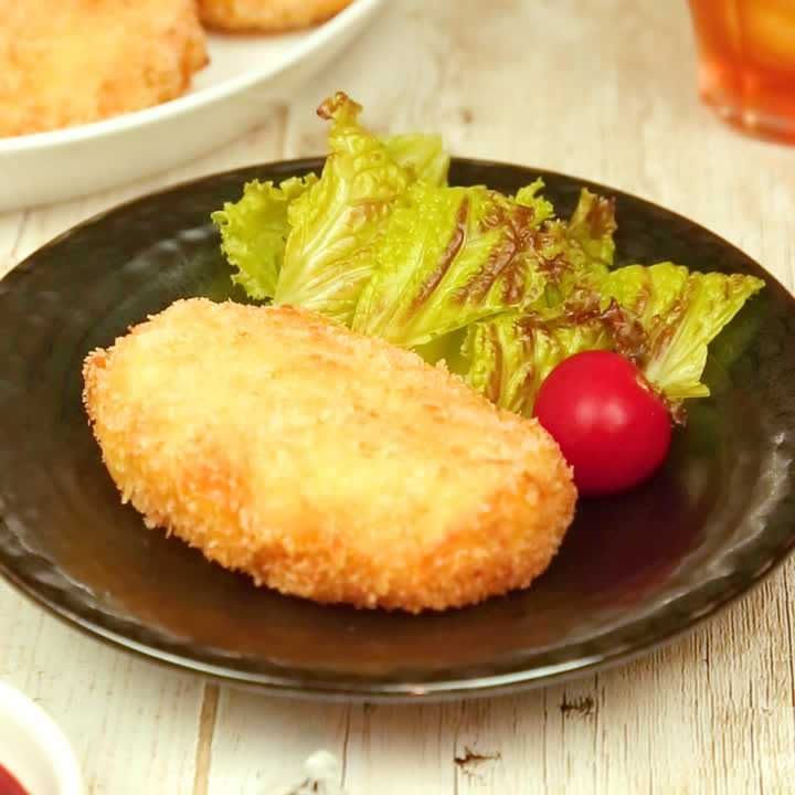 もやしとホタテのコロッケ