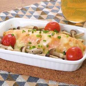 トースターで鮭のちゃんちゃん焼き