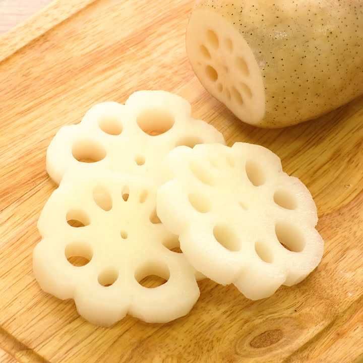 れんこんの飾り切り