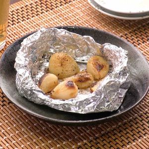 「にんにくのホイル焼き」のレシピ動画