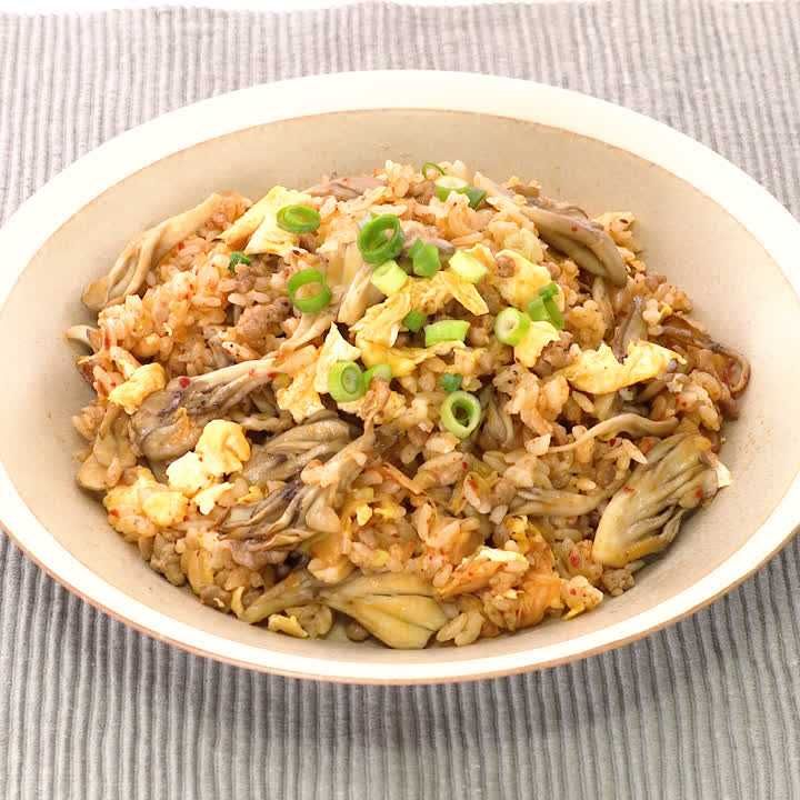 まいたけチャーハン