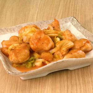 「鶏むね肉のケチャップマヨ炒め」のレシピ動画