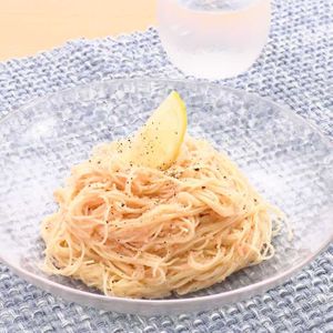 「たらこの冷製カッペリーニ」のレシピ動画