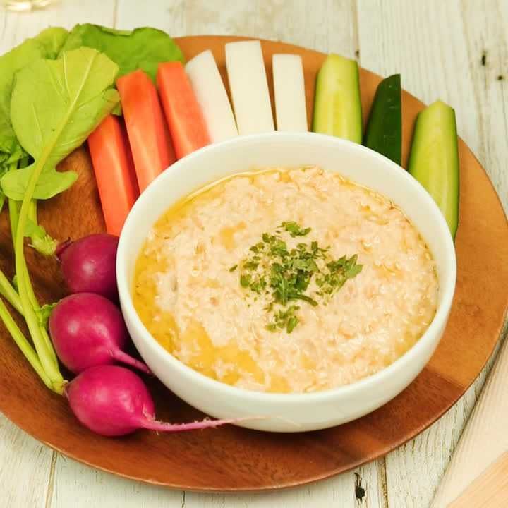 大豆でフムス風ディップ