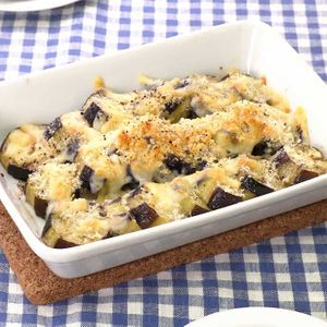 「なすのチーズ焼き」のレシピ動画