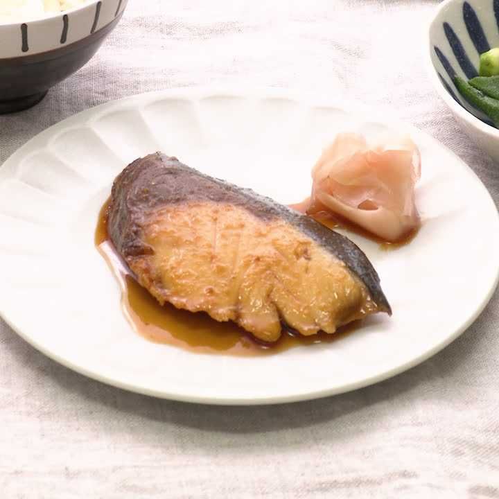 ぶりの照り焼き