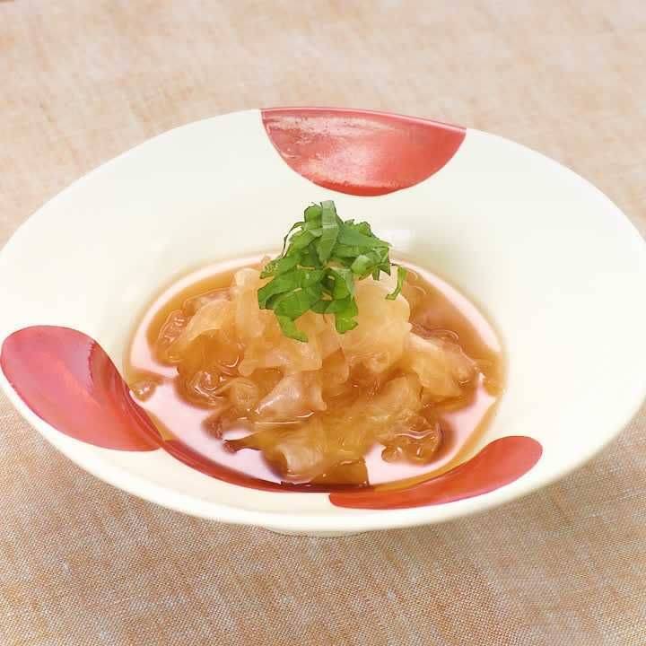 ピーラー大根のおひたし