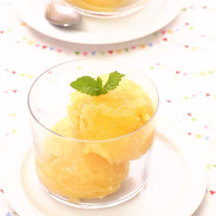 オレンジシャーベット