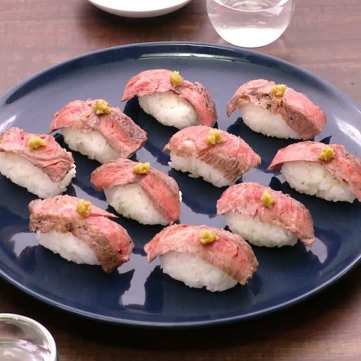 ミスジの肉寿司