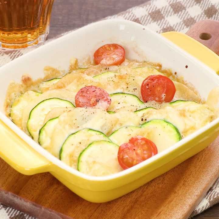 ズッキーニとじゃがいものオーブン焼き