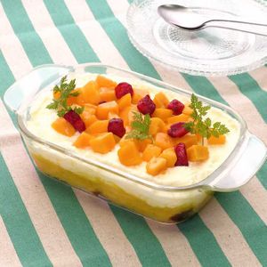 「マンゴーのスコップティラミス」のレシピ動画