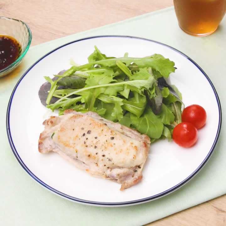 豚肉とズッキーニのミルフィーユ焼き