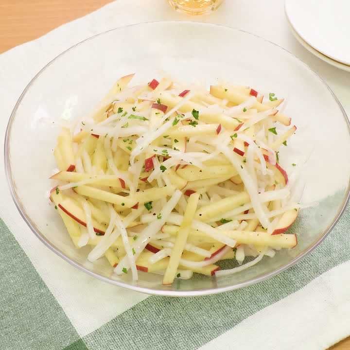 シャキシャキ大根とトマトのサラダ レシピ