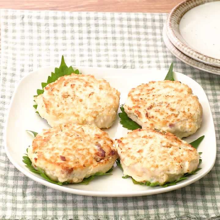 大葉とみょうがの塩つくね