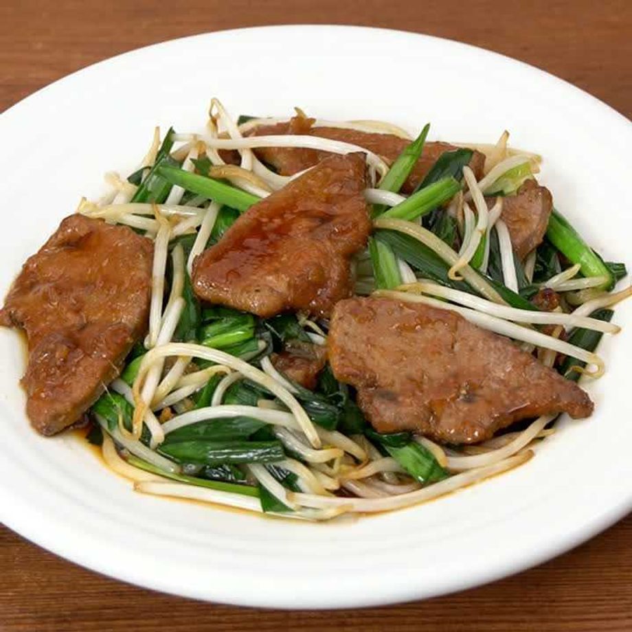 ニラレバ炒めレシピ