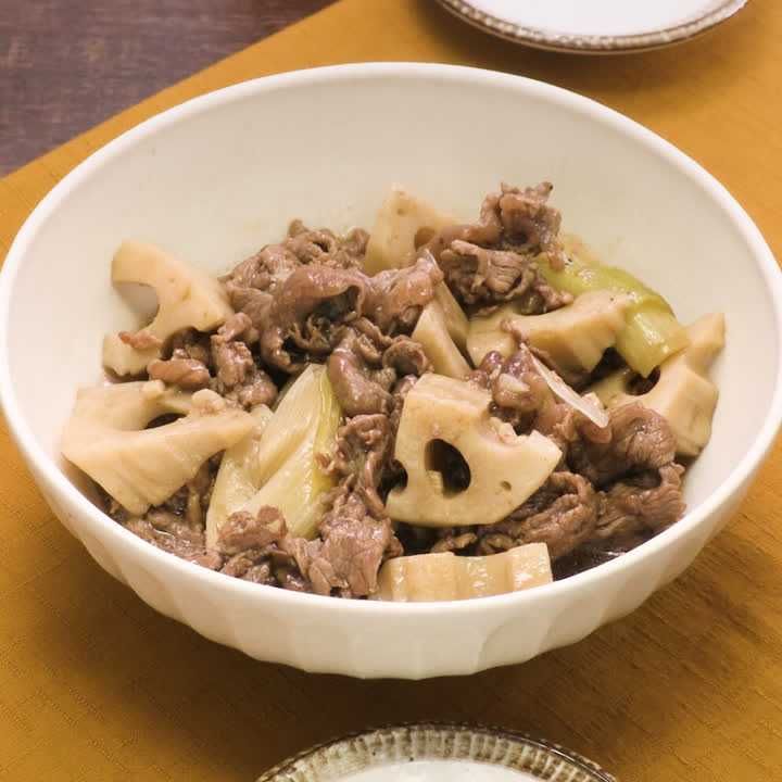 【れんこん×牛肉】定番からアレンジまで人気レシピ12選