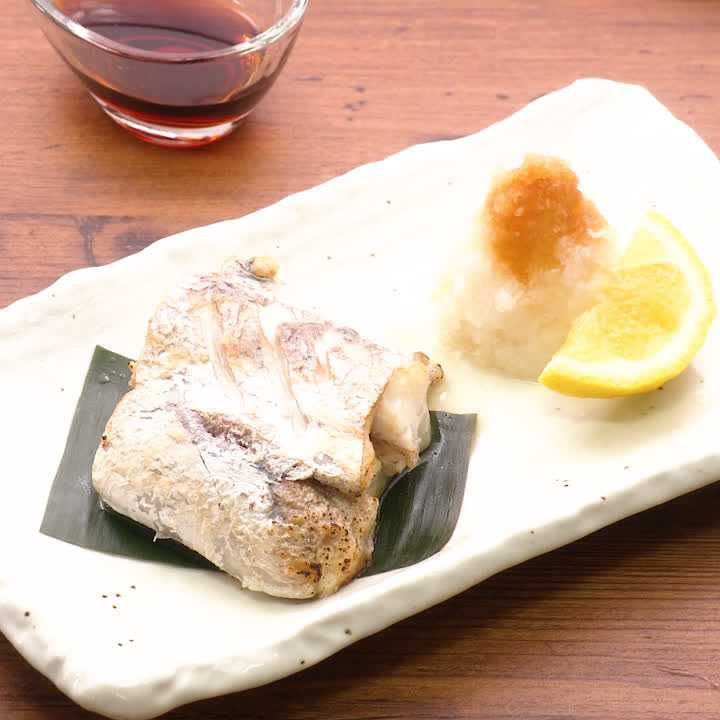 タチウオの塩焼き