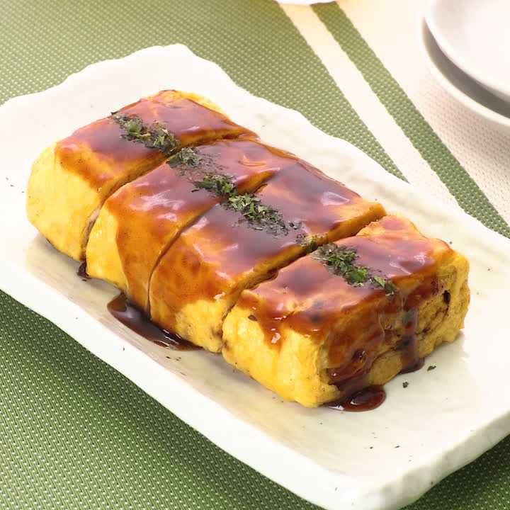 四角いとんぺい焼き