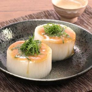「ふろふき大根のにんにくみそがけ」のレシピ動画