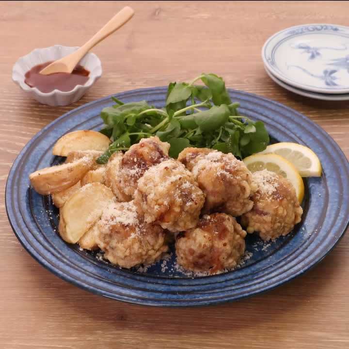 豚こまのチーズ風味ボール