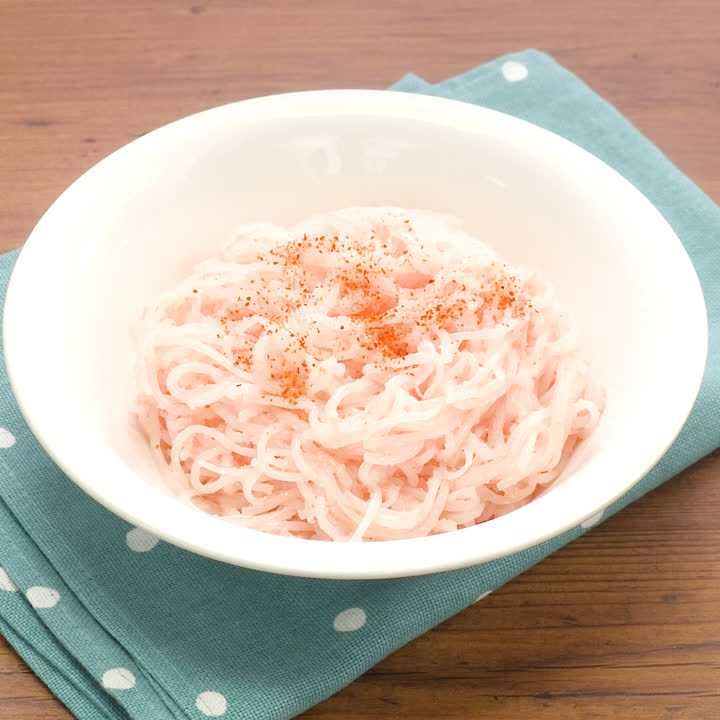 しらたきの明太バターマリネ