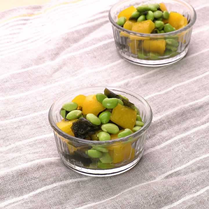 枝豆とパプリカのゆずこしょうマリネ