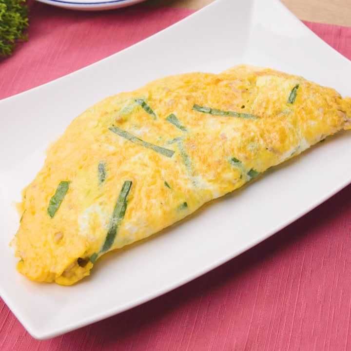 ニラ玉オムレツ