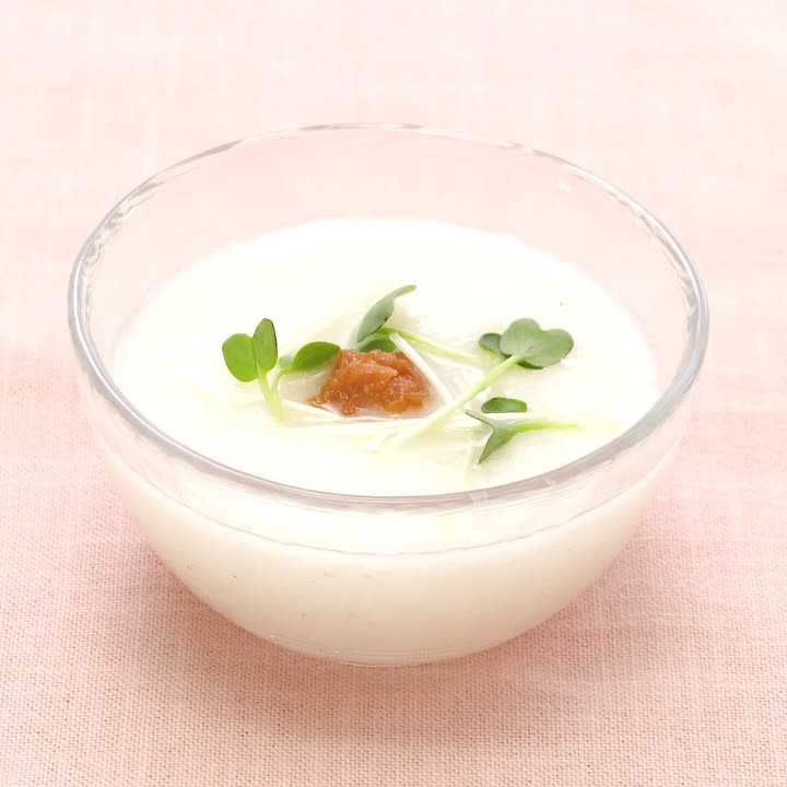 長いもの冷やしすまし汁