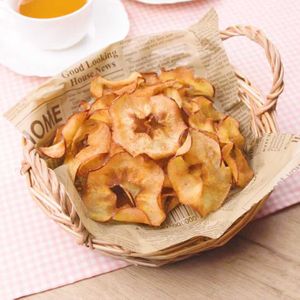 「シナモン味のりんごチップス」のレシピ動画