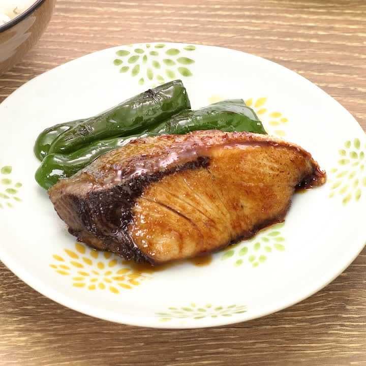 ブリの簡単照り焼き風