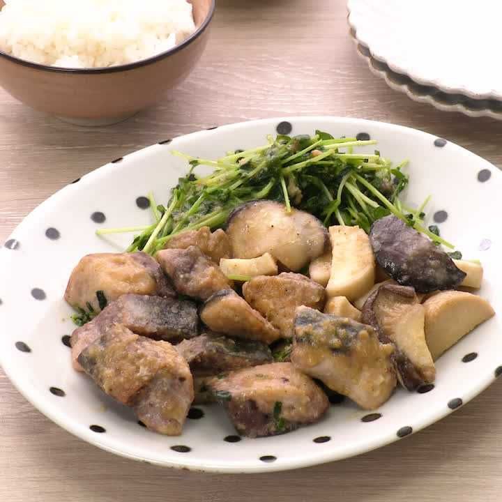 ブリのごま味噌炒め