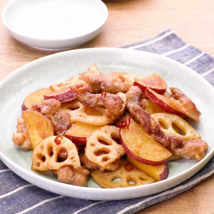 【蓮根×豚肉】人気レシピ30選！色々な味付けを幅広くご紹介♪