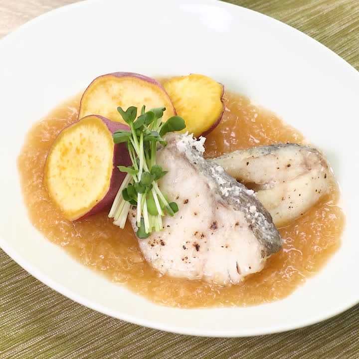 タラのみぞれあんかけ