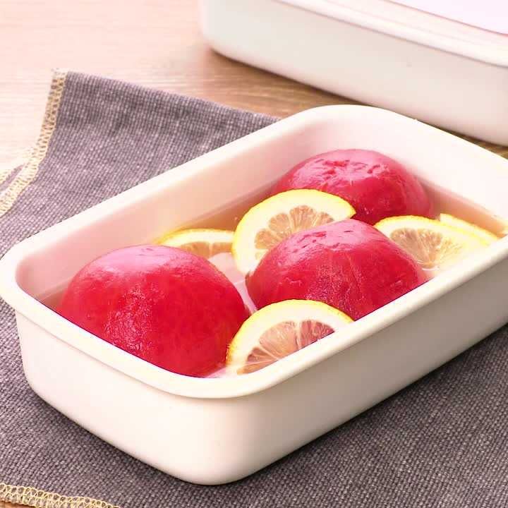 トマトのはちみつレモン漬け