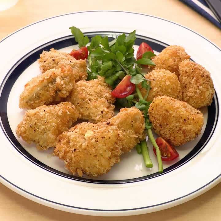 タラじゃがのハーブパン粉揚げ