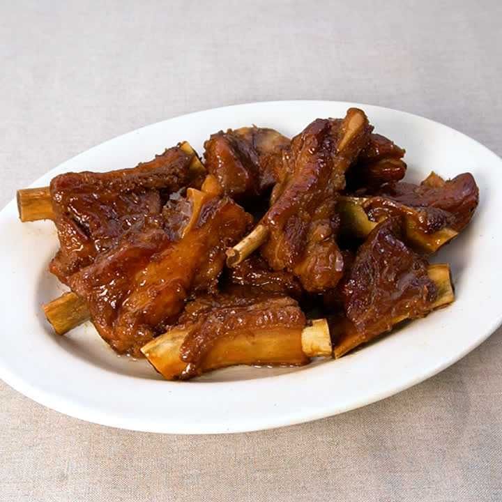 スペアリブの柔らか甘辛煮
