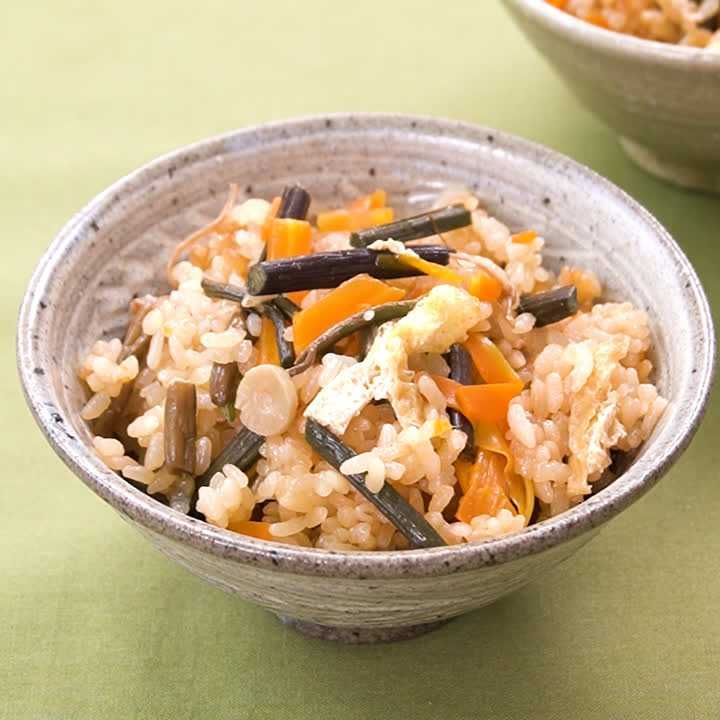 山菜おこわ