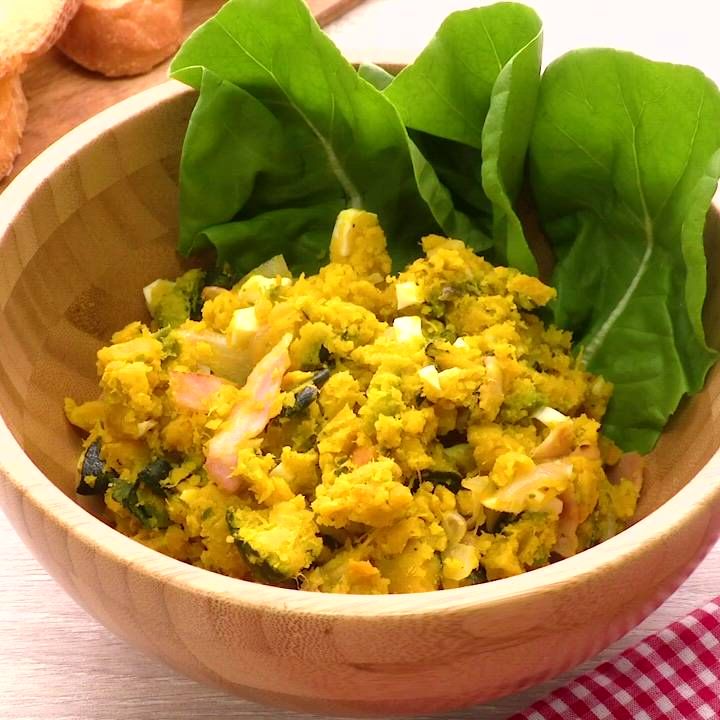 かぼちゃ玉子サラダ