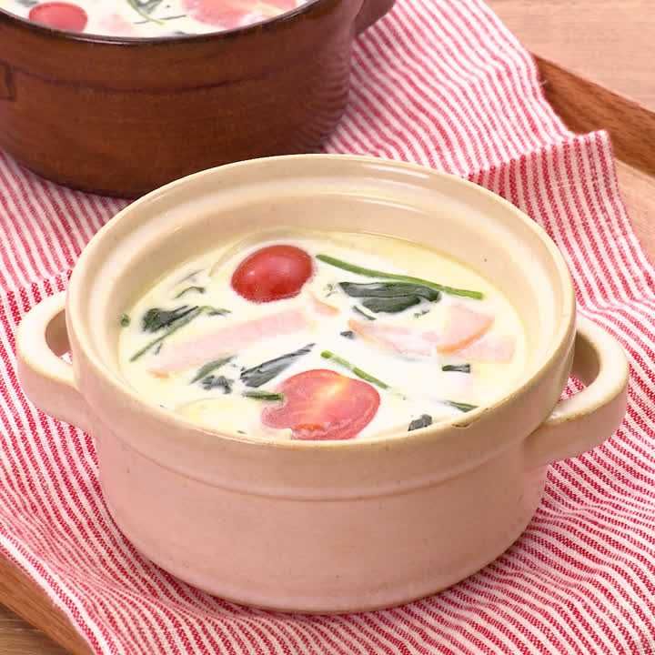 ほうれん草のミルクスープ