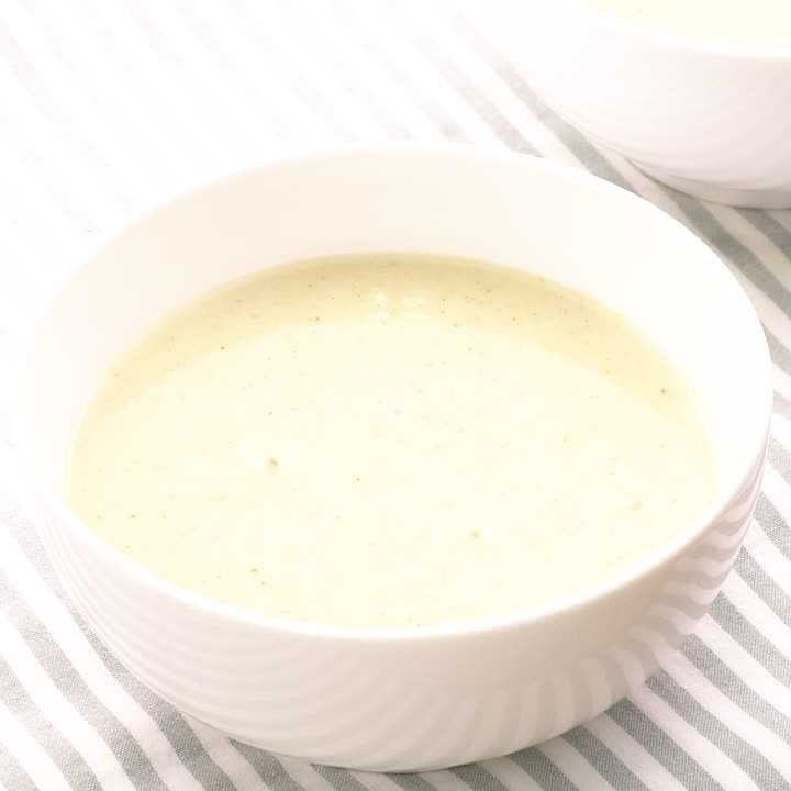 ブロッコリーの豆乳ポタージュ